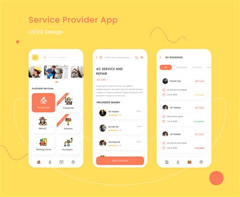 Service Provider App .